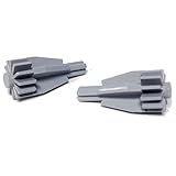 Lego Parts: Aircraft Engine, Smooth Large, Center (PACK of 2 - LBGray)