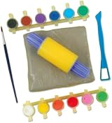 Galt First Pottery Fun Arts and Crafts Kit for Kids ages 6+ view 2