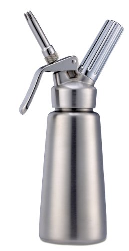 Chef Master Professional Whipped Cream Dispenser and Head, 1/2-Litre