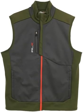 RLX Ralph Lauren Men's Full Zip Golf Vest Gilet Small S at Amazon