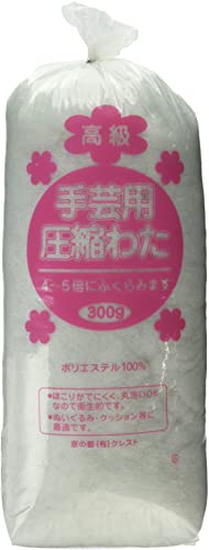 クレスト 京の都 手芸用圧縮わた 300gの商品画像