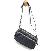 Joy Susan Womens Fashion Purse Kylie Double Zip Sling Belt Bag