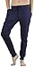 ToBeInStyle Women's Solid Print French Terry Jogger Pants - Eclipse - Large