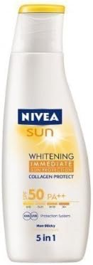 Nivea SUN Whitening Immediate Collagen &amp; DNA Protect SPF50 125ml. by molona
