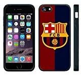 Apple Case Cover For Apple Iphone 6 4.7 Inch Black PC Silicone Case Barcelona FCB Soccer Futsal Futbol club Messi FC