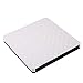 External DVD Drive,Ultra Portable Optical USB 3.0 CD DVD-RW Drive, External CD/DVD-RW Burner Drive Writer for Laptop and Desktop PC Win XP 7 8 10 Linux OS Apple Mac MacBook Pro (White)