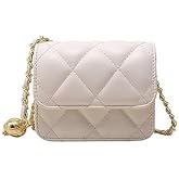 NXITK Mini Crossbody Leather Waist Bag - Fashionable Small White Belt Purse
