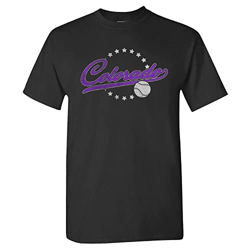 Colorado Baseball Vintage Men's Fan T-Shirt