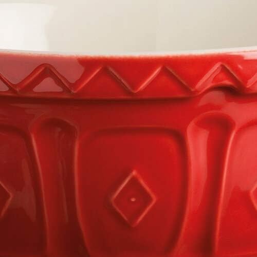 Mason Cash Colour Mix Red Mixing Bowl, 2.7 Litre - Image 5