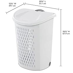 Generic Ultra Wheeled Design Clothes Hamper Laundry