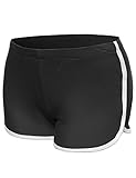 MBE Women's Basic Athletic Sport Cotton Shorts in Various Colors