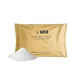 Malic Acid Powder (8 oz, 600 mg per Serving) by Pure Organic Ingredients, Boost Energy Production*, Alpha Hydroxy Acid, Help with Muscle Pain & Soreness*, Rejuvenate Skin*