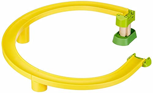 HABA Kullerbu Universal Steep Curve Track Accessory (Works with Balls & Vehicles)
