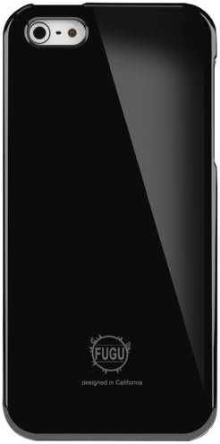 FUGU Gear FG-AP-IPH-5-BLK Goospery Slim Fit TPU Pearl Jelly Flexible Case for iPhone 5 - Non-Retail Packaging - Black
