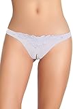 Crotchless Pearl Thong