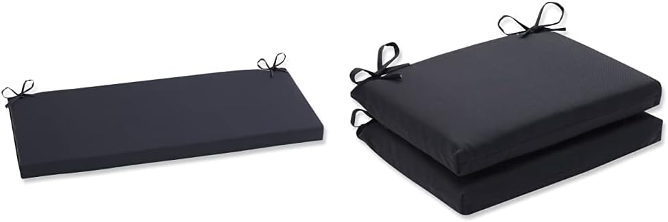 Pillow Perfect Outdoor/Indoor Fresco Bench/Swing Cushion, 45