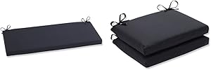Pillow Perfect Outdoor/Indoor Fresco Bench/Swing Cushion, 45