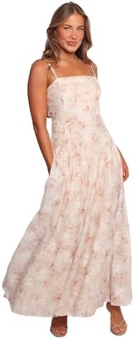 gabriella bohemian tie detail maxi dress Gabriella Tie Shoulder Crinkle Dress Wedgewood Blue