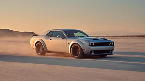 Dodge Challenger SRT Hellcat Redeye Widebody Car Poster Print #6 24x36 Inches
