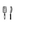Bargainbuys-Boar-Bristle-Curved-Vent-Brush-and-Detangler-Professional-Styling-Hair-Brush-for-Men-WomenReducing-Hair-Breakage-and-FrizzySuitable-for-All-Hair-TypesUnisex-Black FIXHAIR Natural Boar Bristles Hair Brush for Men,Women,Teenage Girls,Detangling Hairbrush For Extensions,Reduce Breakage…