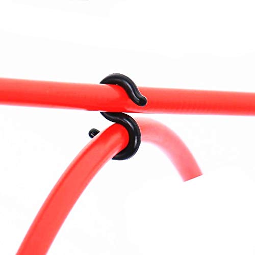 HATOLY 10Pcs S Buckle Mountain Road Bicycle Disc Brake Cable Sets Pipe Line Accessories Bike Hydraulic Brake Cable S Buckle Hook DC0321