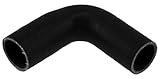 Pegasus RE9038.35-BLACK, Black Silicone Hose, 1 1/2 x 1 3/8