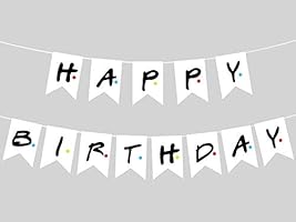 Friends Tv Show Happy Birthday Party Banner Friends Theme Party Banner Ideal For Friends Fan Birthday Party Decorations Supplies Buy Online At Best Price In Ksa Souq Is Now Amazon Sa
