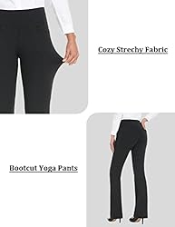 Safort 28" 30" 32" 34" Inseam Regular Tall Bootcut