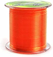 Fertile Fishing 500m Super Strong Fishing Line Nylon Line Meterial for Saltwater Fishing (Orange Color, #4)
