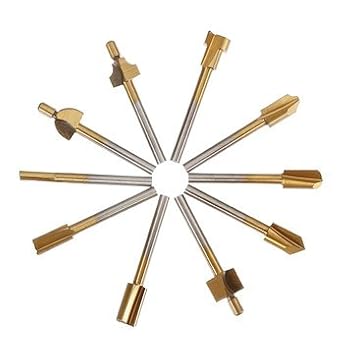 Generic 4-32Mm Hss 4241 Step Drill Spiral Groove Ladder Drill Hexagon Shank