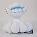 D-Khaleesi Alola Vulpix Ninetales/Kyukon Figure Animal Toys Plush Doll 6-10 inches Xmas Gift (7 in-Vulpix)