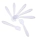 eBoot Disposable Facial Cream Mask Tip Spatulas Makeup Frosted Cosmetic Spatulas Mask Scoops, 100 Pack