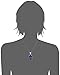 Amazon Collection Sterling Silver Lapis Celtic Design Pendant
