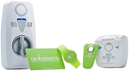 OKIDOKEYS Trend ACCESS-PACK Bluetooth 4.0 Smart-Lock System Compatible with Smartphones, Cell Phones, and RFID Tags