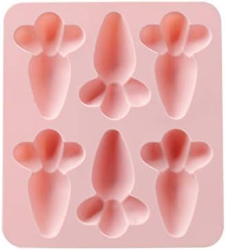 ywbtuechars Baking Accessories and Cake Decorating Silicone Cake Mold DIY Carrot Shape Chocolate Fondant Pudding Baking Mould Tools for Chocolate Ice Cubes Pudding DIY