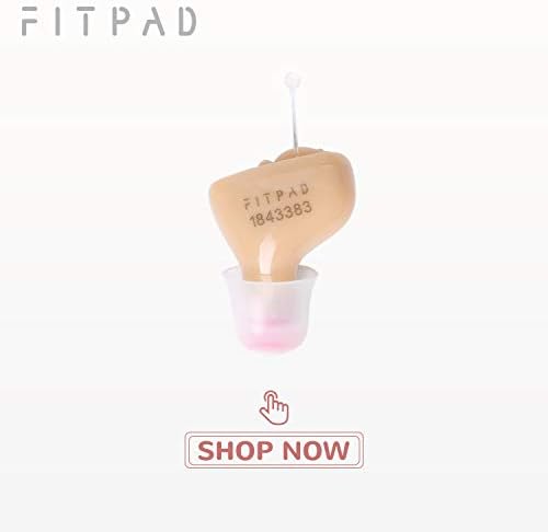 FITPAD Hearing Amplifier Mini Size Comfortable Hearing Battery Size A10 (Right)