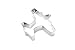 Fox Run Airplane Cookie Cutter, 3-Inch, Stainless Steel