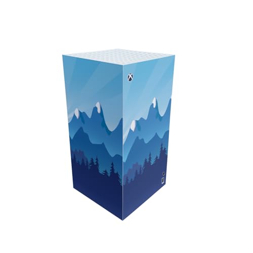 Gaming Skin Compatible with Microsoft Xbox Series X Digital Edition - Blue Moun…