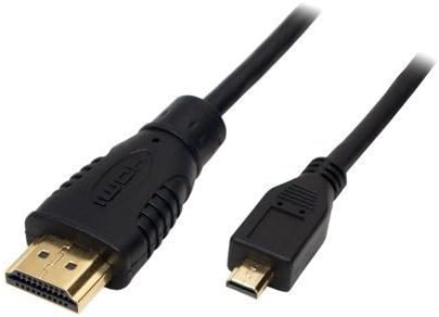 Google Nexus 10 Micro D Hdmi Cable Gold Connectors - 1080p Full HD - Type D to Type A, 1.4V For Google Nexus 10 Tablet (2012)