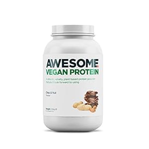 Awesome Supplements by Ben Coomber, Vegan Complete Protein Powder, Plant-Based, Made in The UK (Chocolate Nut)