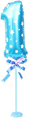gzzebo 0-9 Number Balloons Foil Balloons Wedding Birthday Party Decor Blue 1*