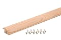 M-D Building Products 48909 36-Inch Hardwood Transition Tile to Vinyl