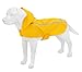 Best Pet Supplies - Voyager Waterproof Dogs Rain Poncho, Yellow, Medium, 