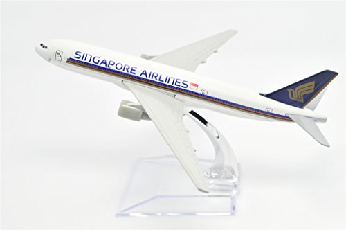 TANG DYNASTY(TM) b777 Singapore Airlines Metal Airplane Model Plane Toy Plane Model