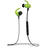 BlueAnt PUMP MINI Green BT4.1 Sweatproof/Wireless Sports/Fitness Bluetooth Earbuds w/mic iPhone6+,6,Apple Watch,Android,6hrs