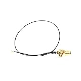 Pocaton U.FL IPEX MHF4 to RP-SMA 0.81mm RF Pigtail Cable Antenna for NGFF/M.2 7260NGW 8260NGW 8265NGW WiFi Wireless Router Pack of 2