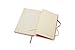 Moleskine Classic Notebook, Large, Squared, Red, Hard Cover (5 x 8.25)