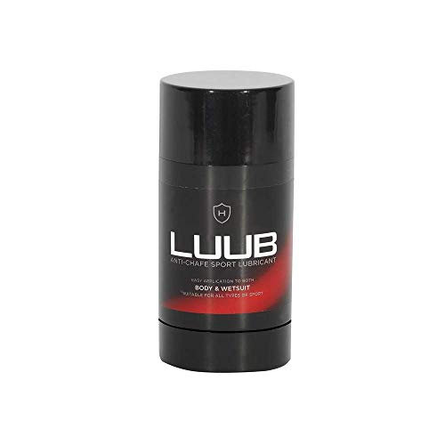 HUUB Design Sport Luub Anti-Chafe Tri-Suit/Wetsuit Lubricant, 8 Ounce Stick