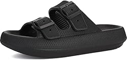 BRONAX Cloud Slides Cushion Pillow Slippers for Men
