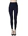 Diravo Womens High Waisted Leggings Soft Athletic Tummy Control Pants for Running Workout Pants Black